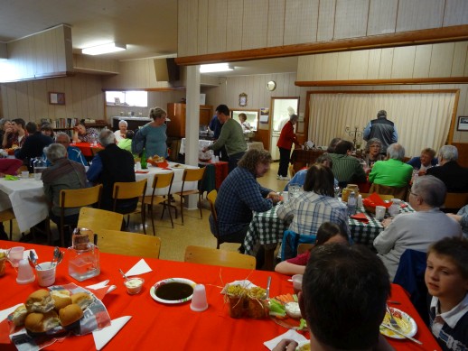 Kickoff pasta dinner