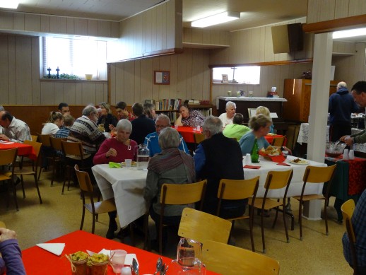 Kickoff pasta dinner